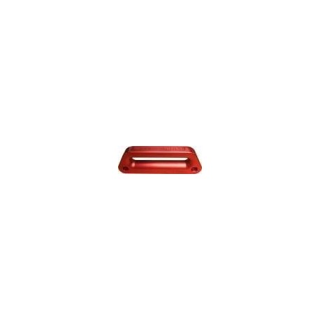 RED Thick Aluminium Fairlead anodised red.
