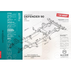 Defender 90" v8 Basic