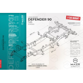 Defender 90" TD5