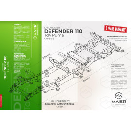 Maer Chassis Defender 110" TD4 Puma