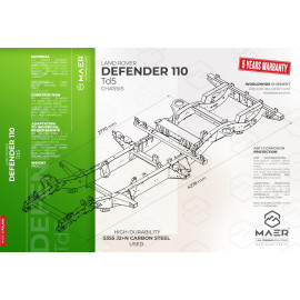 Maer Chassis Defender 110" TD5