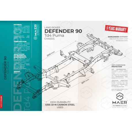 Defender 90" v8